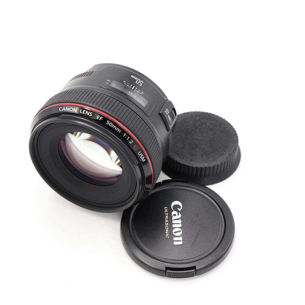 Canon EF 50mm F/1.2 L USM – Objectif Très Bon état, Mise Au Point Rapide, Parfait Pour Les Pros !