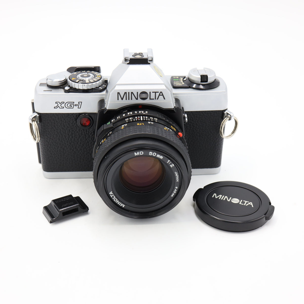 Appareil photo ancien réflex : Boitier MINOLTA XG-M - Japon 1981