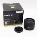 Nikon NIKKOR Z 28mm f/2.8 Lens *OPEN BOX*
