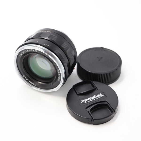 Voigtlander Nokton 40mm f/1.2 VM Lens Leica M Mount *USED*