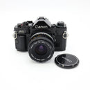 Canon A-1 35mm Film Camera with 28mm f/2.8 S.C. Lens *USED*