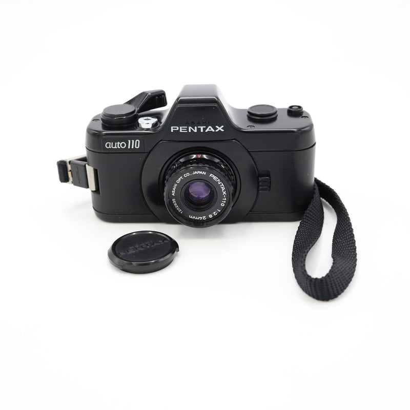 超希少【PENTAX】auto110 コンプリートキット SLR SYSTEM Pentax Auto 110: The World's Smallest SLR! · Lomography