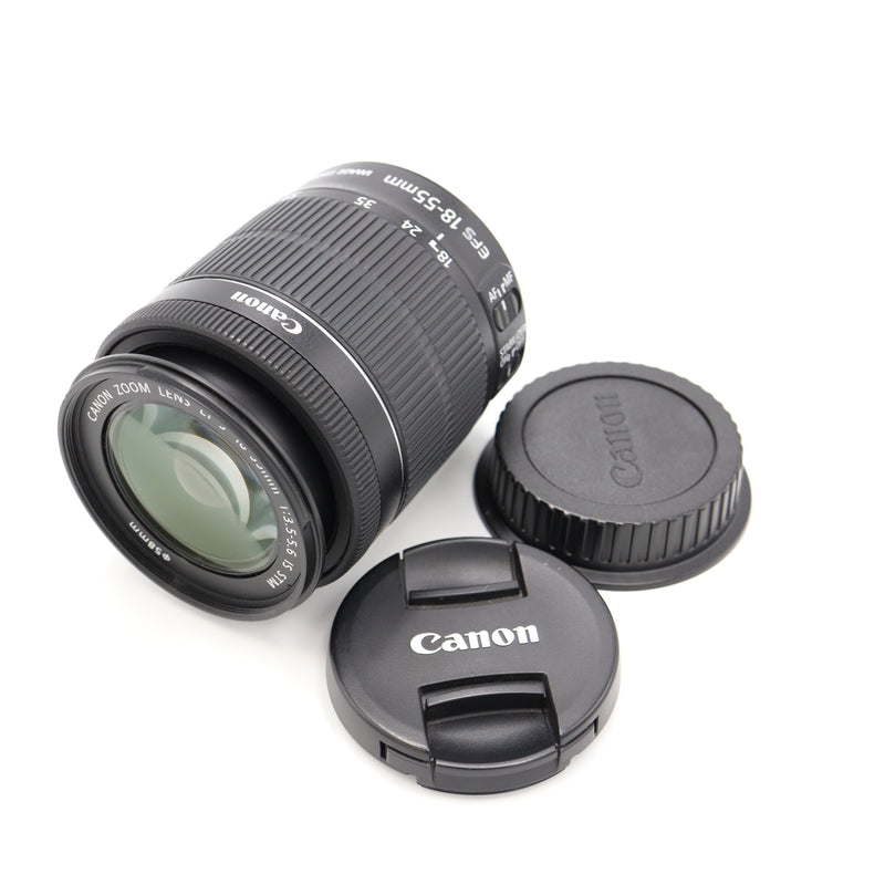 Canon EF-S 18-55mm f/4-5.6 IS STM Lens *USED*