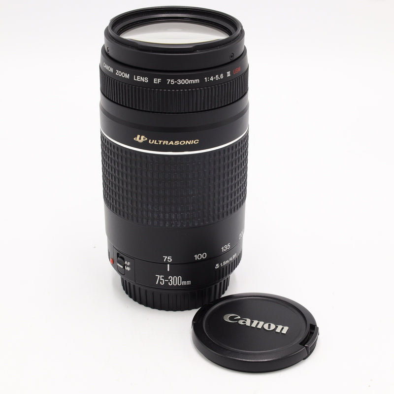 Canon EF 75-300mm f/4-5.6 III USM Lens For EF Mount *USED*