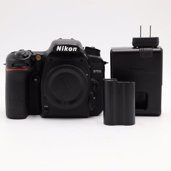 Nikon D7500 ボディ USED Nikon D7500 DX-format Digital SLR Camera Body, Black