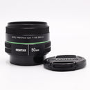 Pentax-DA SMC 50mm f/1.8 Lens *USED*