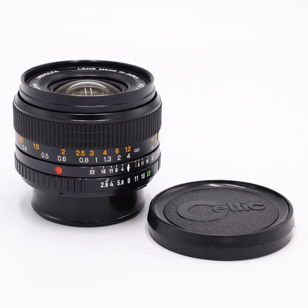 Minolta MD Celtic 28mm f/2.8 Lens for Minolta MD *USED*