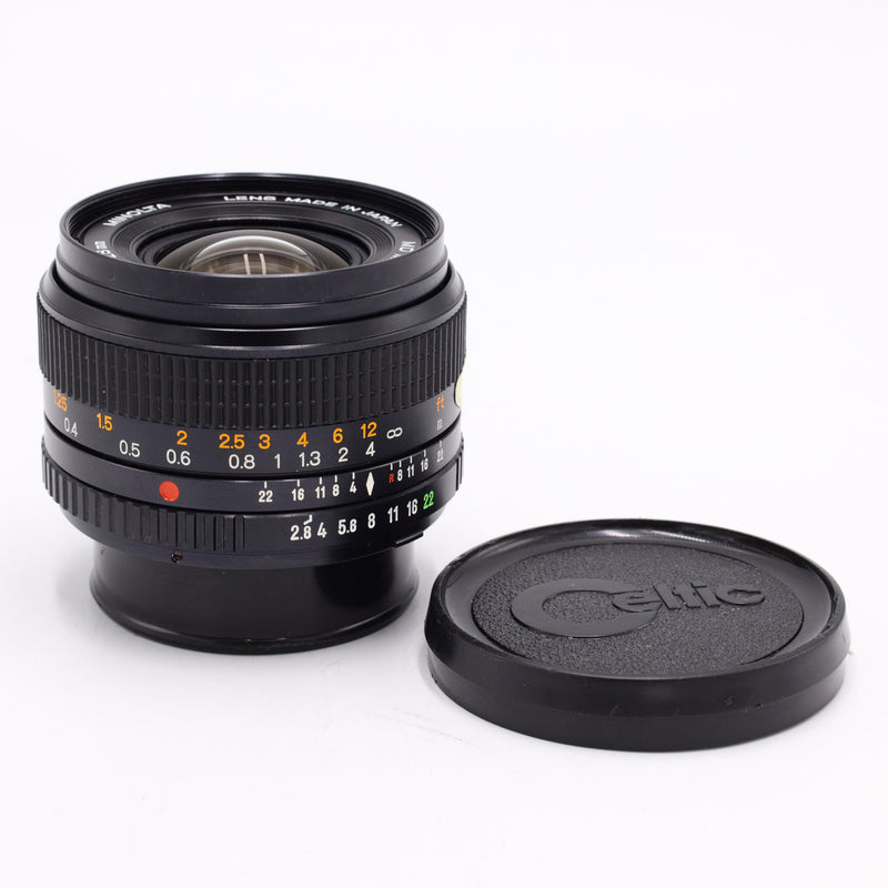 Minolta MD Celtic 28mm f/2.8 Lens for Minolta MD *USED*