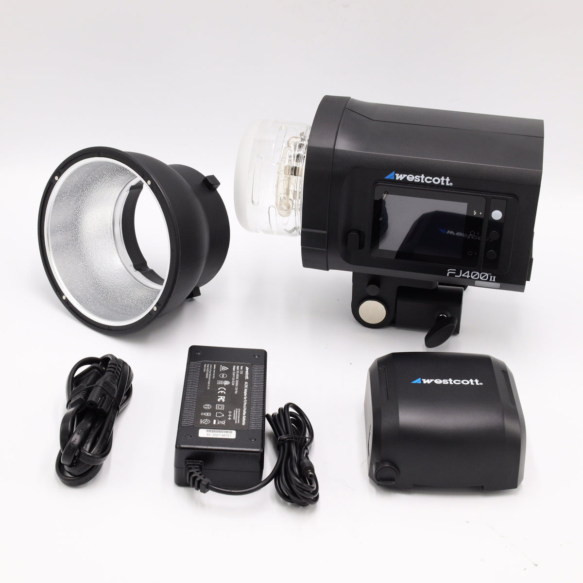 Westcott FJ400 II 400Ws Touchscreen Strobe with FJ Pro AC/DC Battery *