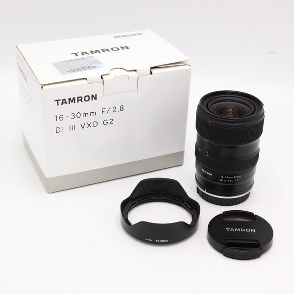 【極美品】TAMRON 16-30mm F2.8 Di Ⅲ VXD G2 保証書 Tamron 16-30mm f/2.8 Di III VXD G2 Lens for Nikon Z *OPEN BOX*