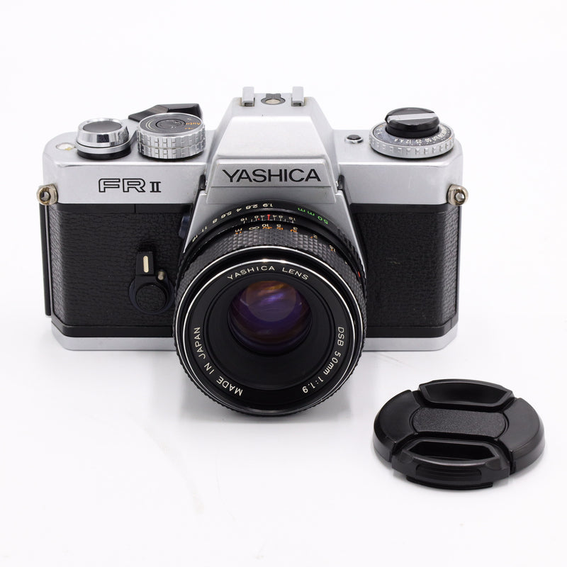 Yashica FR II 35mm SLR Film Camera w/ 50mm Lens *USED*