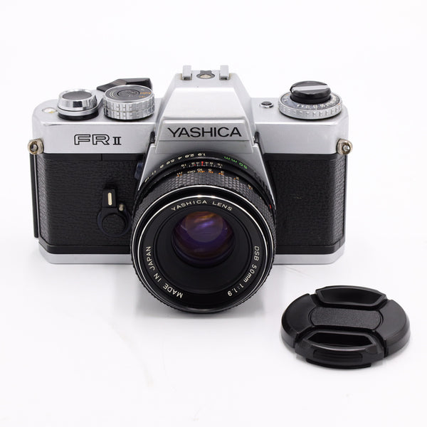 Yashica FR II 35mm SLR Film Camera w/ 50mm Lens *USED*