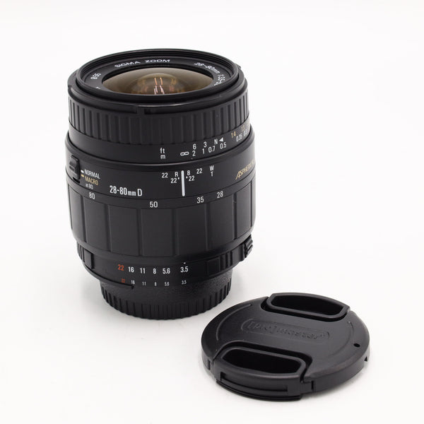 Sigma 28-80MM F/3.5-5.6 Marco Lens for Nikon F *USED*