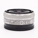 Sony E 16mm f/2.8 Lens (Silver) *USED*