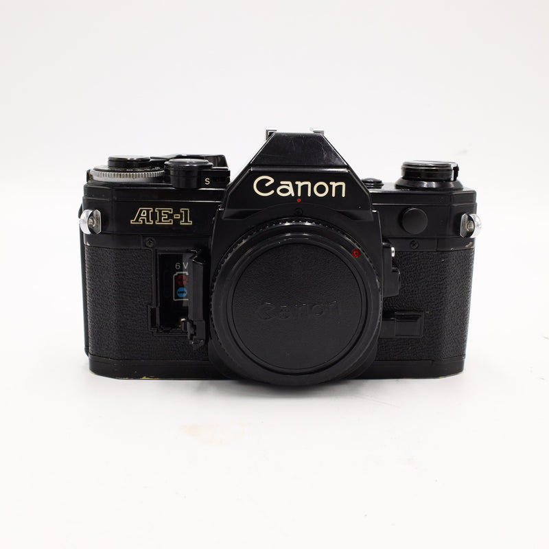 Canon AE-1 SLR Black Camera (Body Only) *USED*