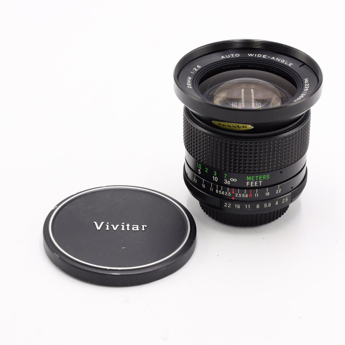 Vivitar Auto 28mm f/2.5 Wide-Angle Lens for M42 Mount *USED*