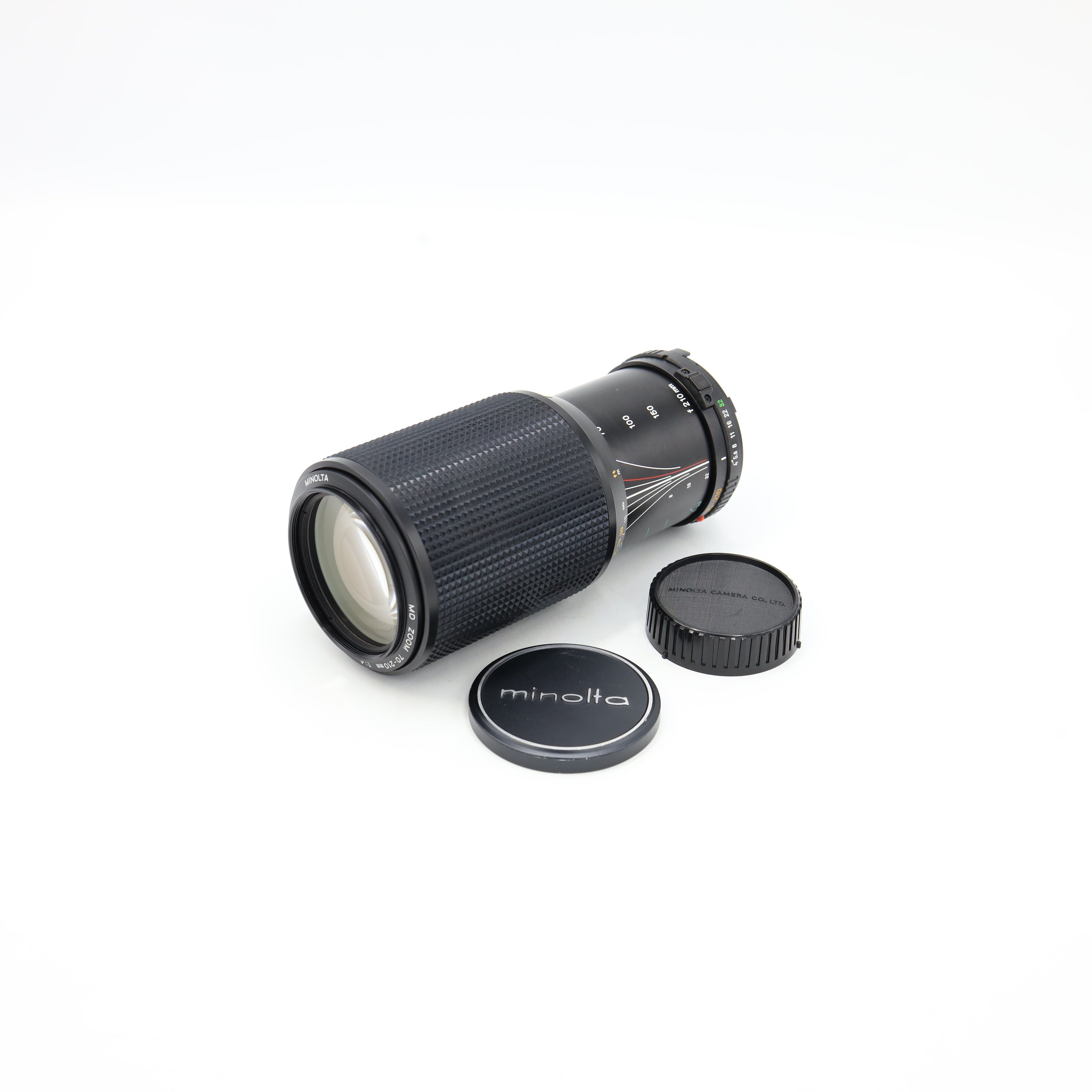 MINOLTA MD ZOOM 70-210mm F4 レンズ Minolta MD 70-210mm f/4 Macro Zoom Lens *USED*