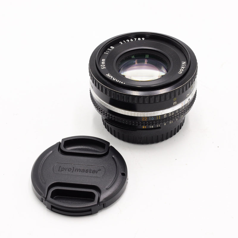 #511■動作品■ NIKKOR 50mm 1:1.8 Ai Nikon NIKKOR 50mm f/1.8 AI-S Lens *USED*