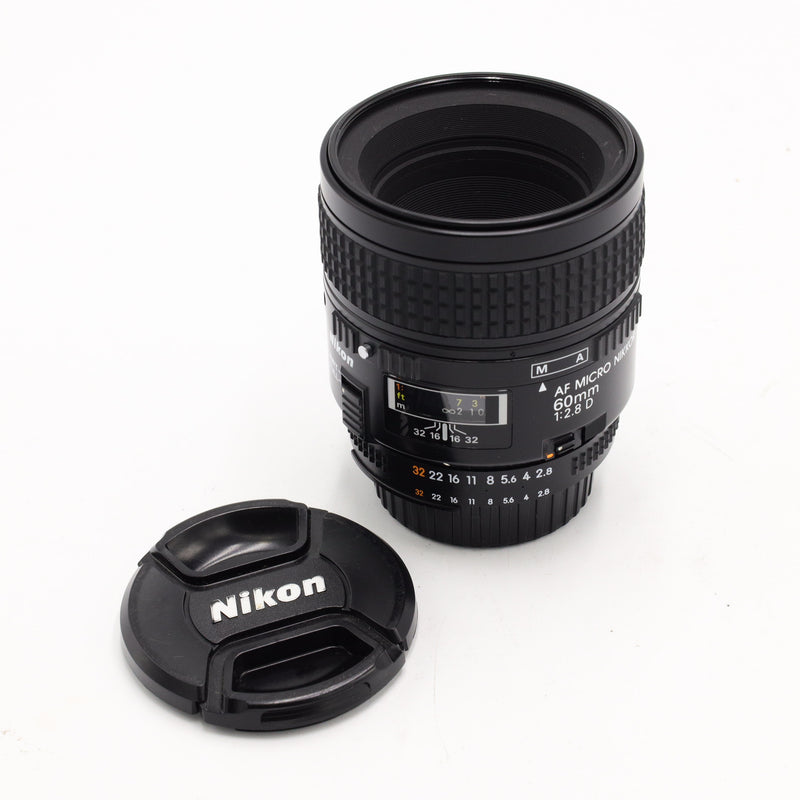 AF Micro-Nikkor 60mm f/2.8D マイクロニッコール Nikon AF Micro-NIKKOR 60mm f/2.8D Lens *USED*