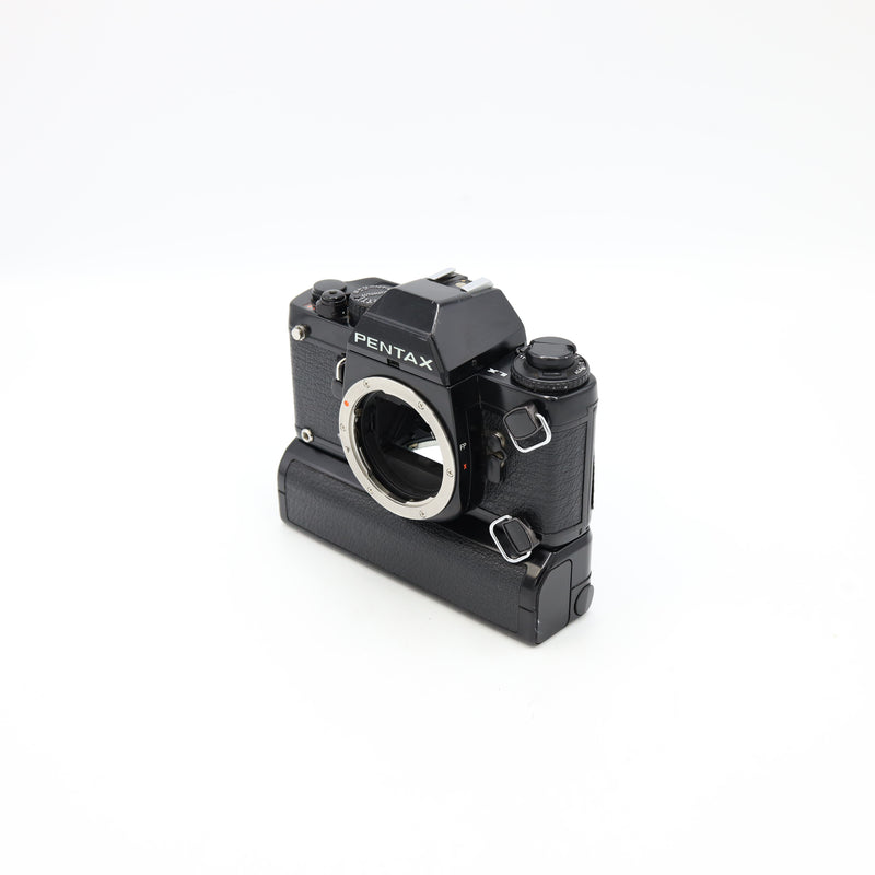 【C7350】PENTAX LX 後期 ボディ + WINDER LX Pentax LX 35mm Film SLR Camera Body with Pentax Winder Grip *USED*