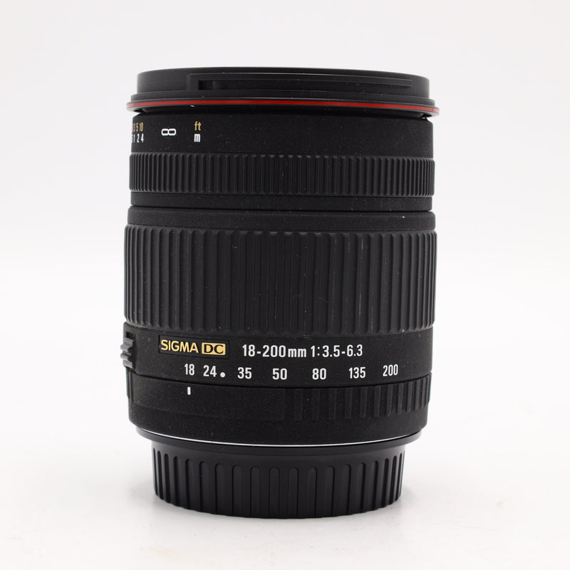 Sigma 18-200mm f/3.5-6.3 DC Lens for Canon EF-S *USED*