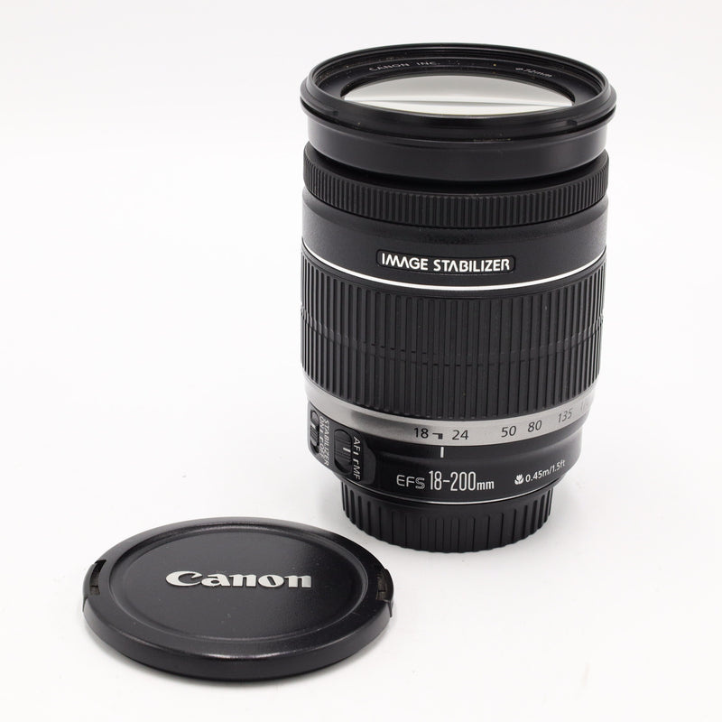 Canon EF-S 18-200mm f/3.5-5.6 IS Lens *USED*