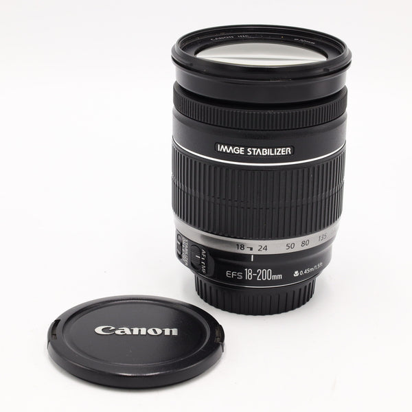 Canon EF-S 18-200mm f/3.5-5.6 IS Lens *USED*