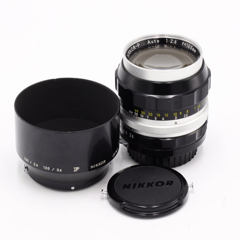 Nikon NIKKOR-P Auto 105mm f/2.5 Lens For Nikon F *USED*