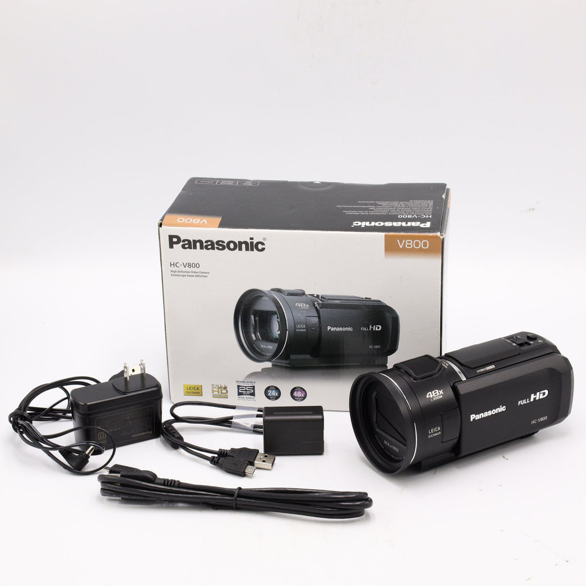 Panasonic HC-V800 Full HD Camcorder *OPEN BOX*