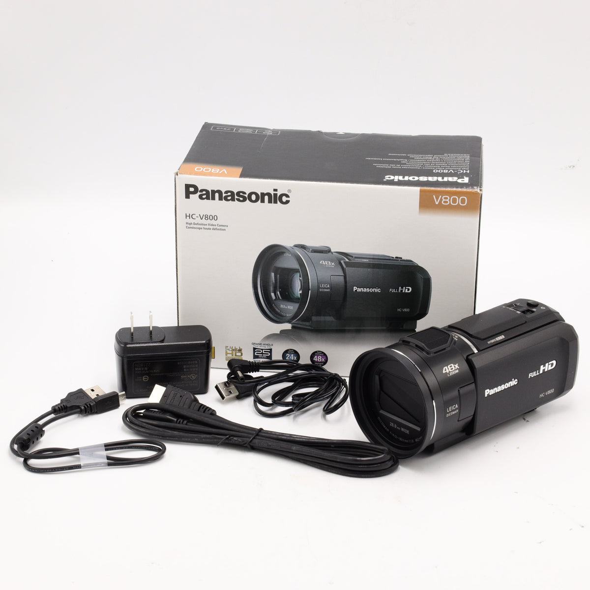 Panasonic HC-V800 Full HD Camcorder *OPEN BOX*