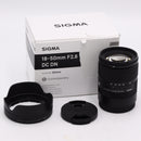 Sigma 18-50mm f/2.8 DC DN Contemporary Lens for Sony E *OPEN BOX*
