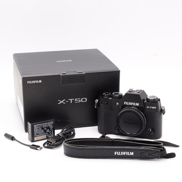 FUJIFILM X-T50 Mirrorless Camera (Black) *OPEN BOX*