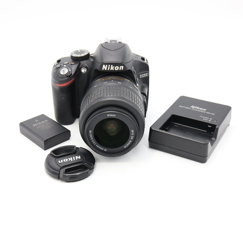 Nikon D3200 DSLR Camera with 18-55mm Lens *USED*