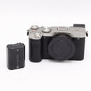 Sony a7C Mirrorless Camera Silver (Body Only) *USED*