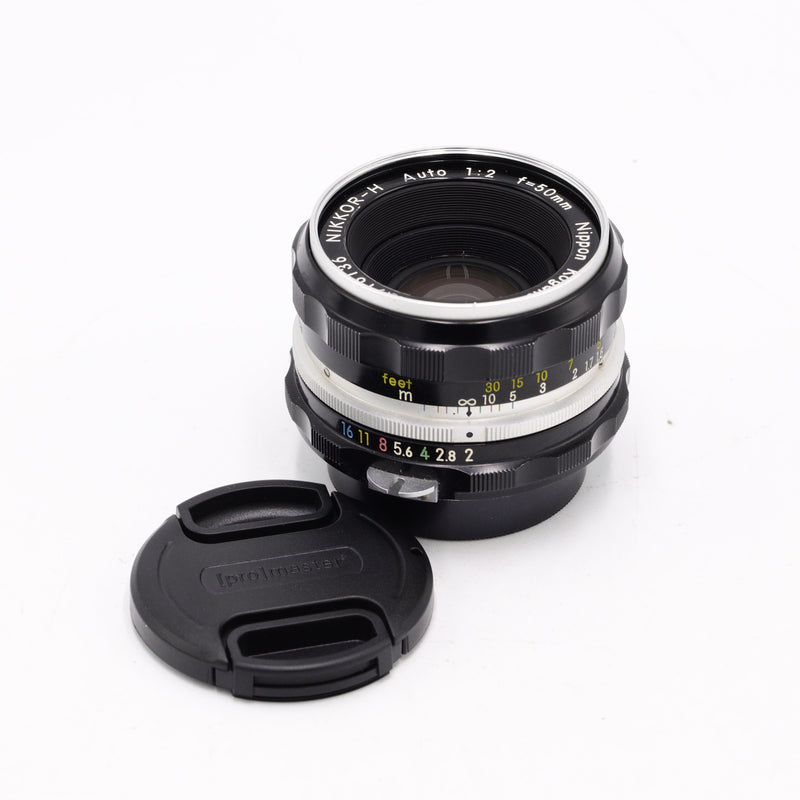 Nikon NIKKOR-H 50mm f/2 Auto Lens *USED*