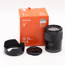 Sony FE 35mm f/1.8 Lens *OPEN BOX*