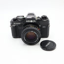 Minolta X-700 35mm Film Camera with MD 50mm F/1.7Lens *USED*