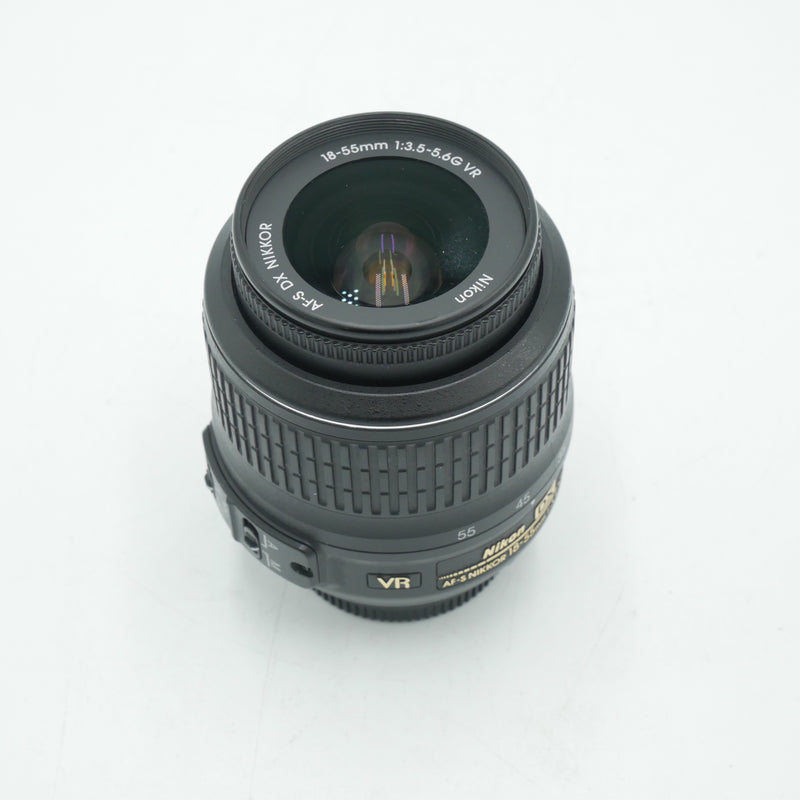 Nikon AF-S DX NIKKOR 18-55mm f/3.5-5.6G VR Lens *USED*