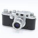 Leica IIIc K 35mm Rangefinder Film Camera w/ 50mm Lens (Chrome, 1942–1943) *USED*