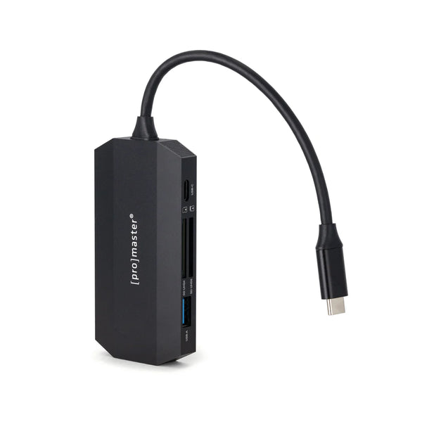 Promaster USB-C Card Reader & Hub for 2 SD Cards