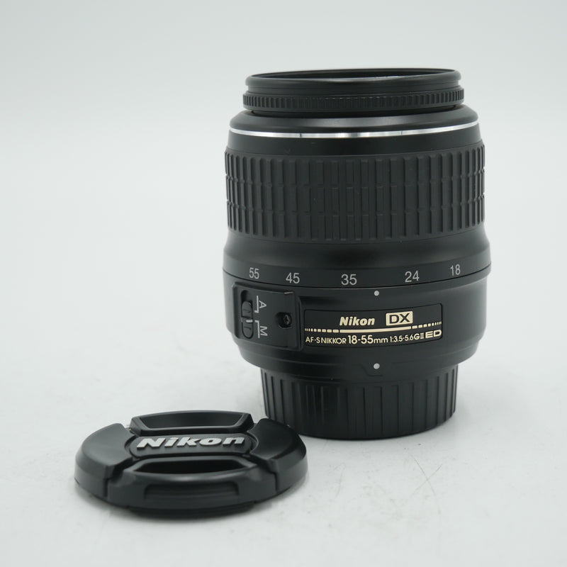 Nikon AF-S DX Zoom-NIKKOR 18-55mm f/3.5-5.6G ED II Lens *USED*