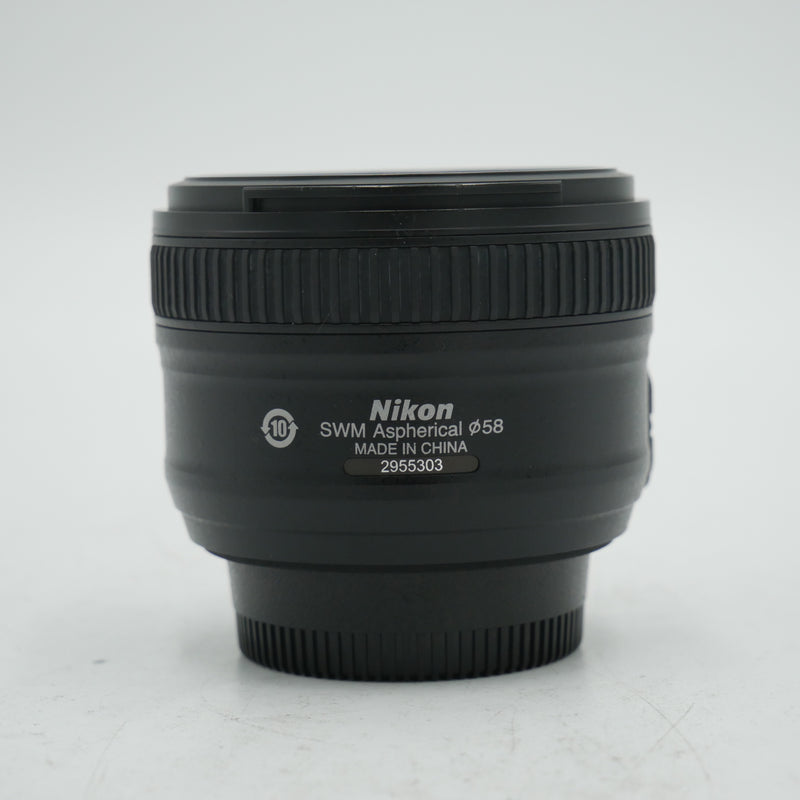 Nikon AF-S NIKKOR 50mm f/1.8G Lens *USED*