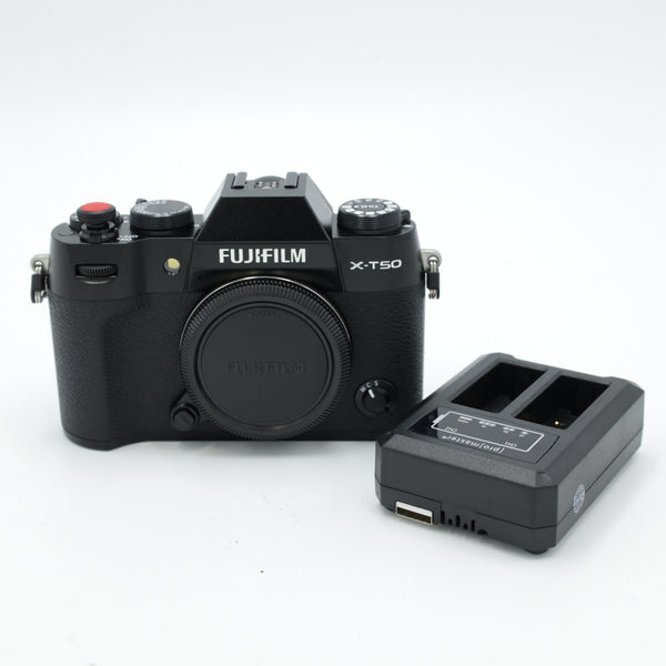 Fujifilm X-T50 Mirrorless Camera (Black) *USED*