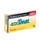 Kodak Professional T-Max 400 Black and White Negative Film (120 Roll Film, 5-Pack)
