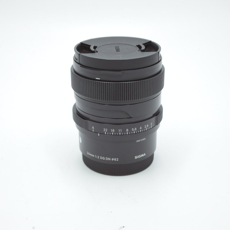 Sigma 24mm f/2 DG DN Contemporary Lens for Sony E *USED*