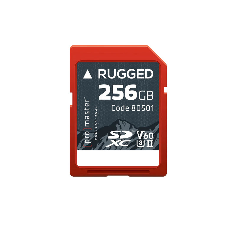 ProMaster Rugged SDXC 256GB UHS-II V60