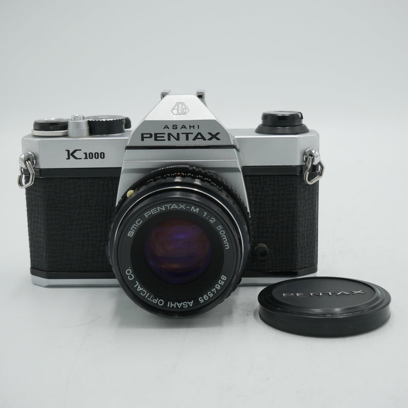 Pentax K1000 35mm SLR Camera with 50mm f/2 SMC *A* Lens *USED*