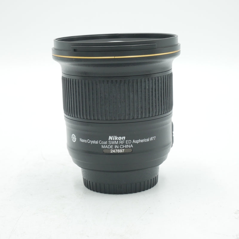 Nikon AF-S NIKKOR 20mm f/1.8G ED Lens*USED*