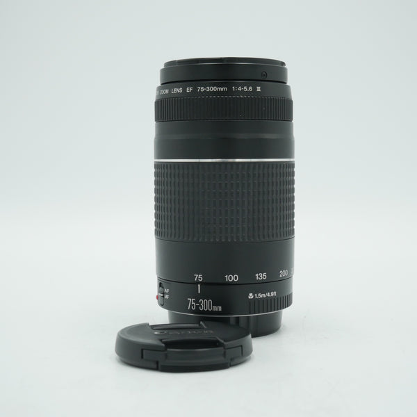 Canon EF 75-300mm f/4-5.6 III USM Lens *USED*