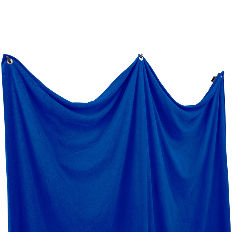 Westcott Wrinkle-Resistant Backdrop - Royal Blue / Chroma-Key Blue (8' x 8')